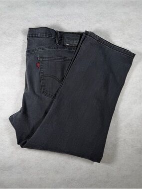 Levi's 505 Men's Straight Leg Jeans, Grey, Actual Size 38 X 30 READ DESCRIPTION